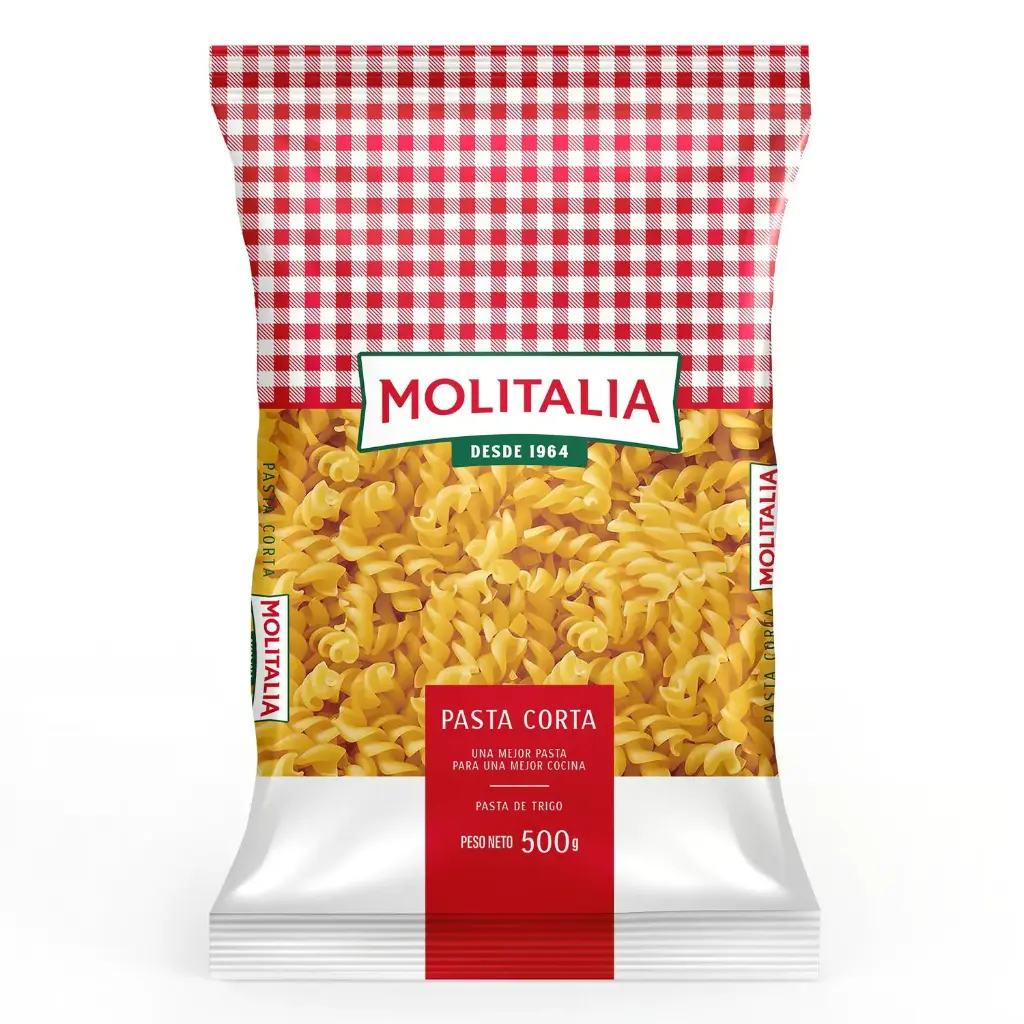 Fideo Molitalia Tornillo Pasta de 500 gr