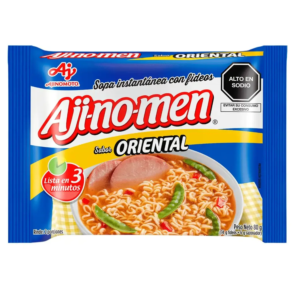 Sopa Instantánea Ajinomen Sabor Carne Oriental 80 gr