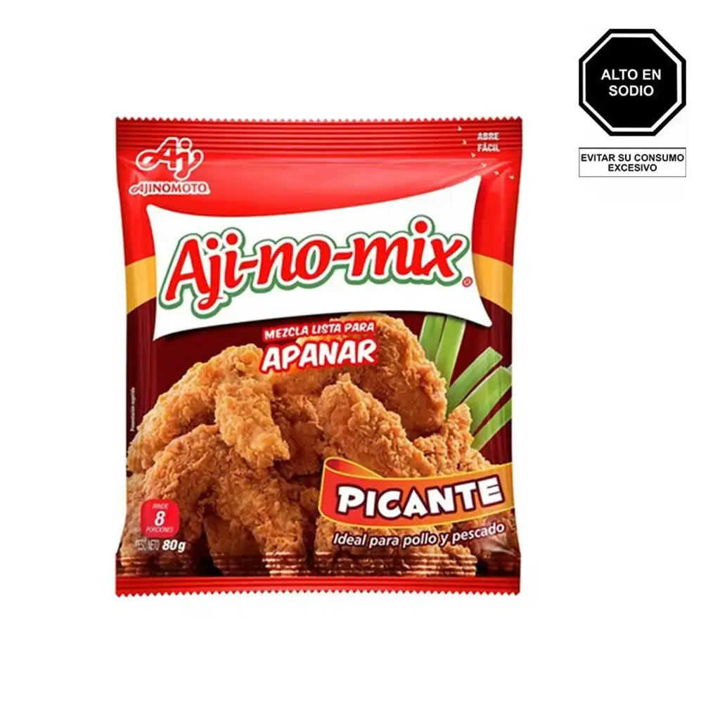 Ajinomix Mezcla lista para empanizar picante Ajinomoto 80 g