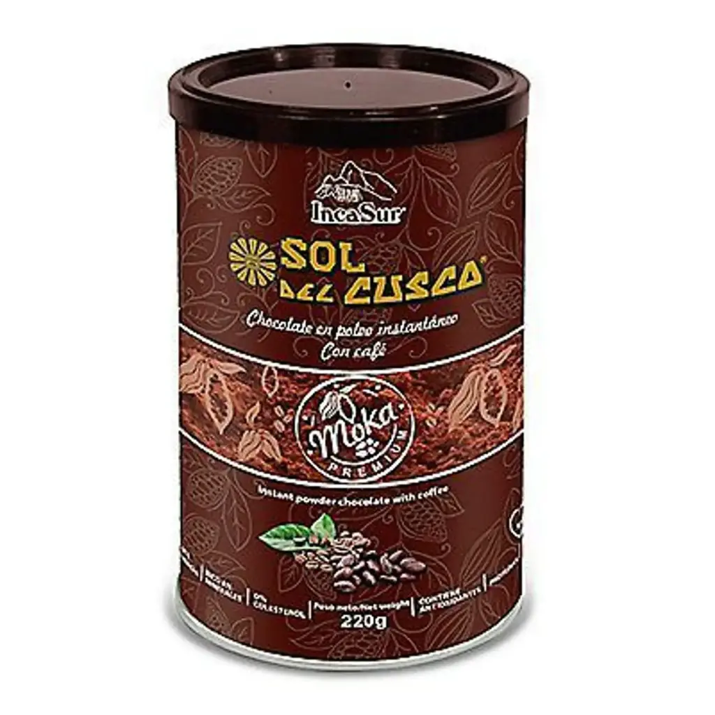 Cafemoka Instantáneo Para Taza Sol Del Cusco x 220 gr