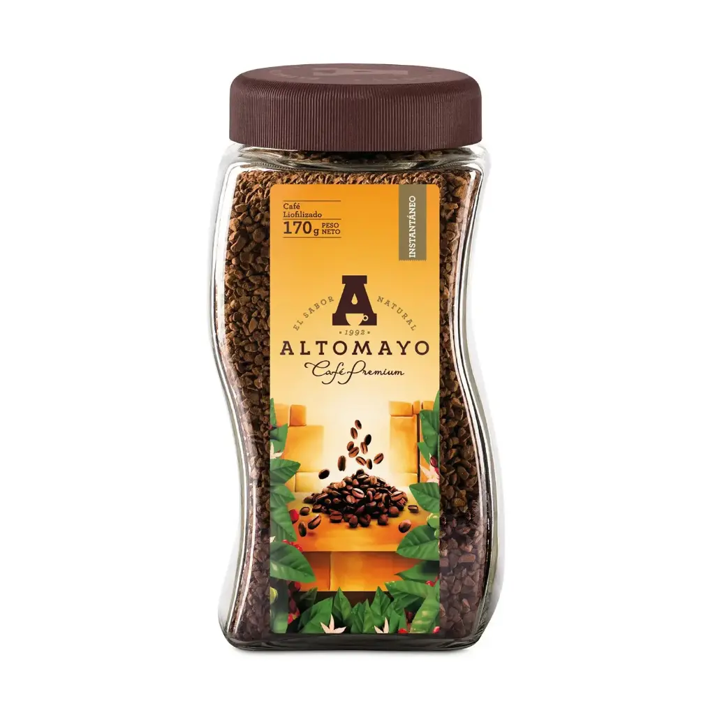 Café Soluble Premium Altomayo Envase 170 gr