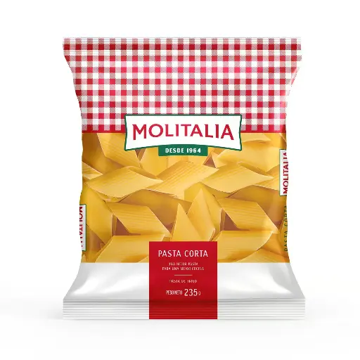 Fideo Macarron Bolsa Molitalia 235 gr