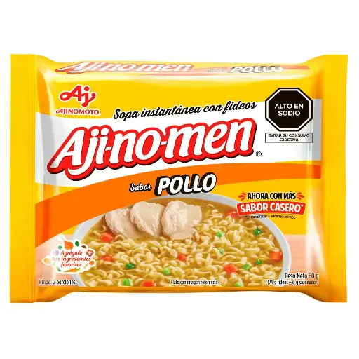 Sopa Instantánea Ajinomen Sabor Pollo 80 gr