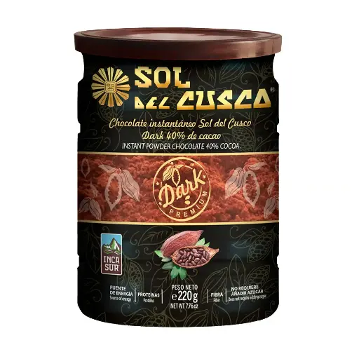Chocolate en Polvo Instantáneo Sol del Cusco 220 gr