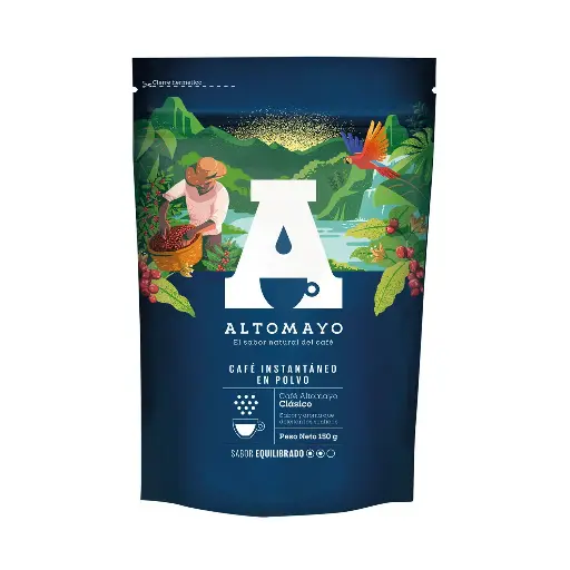 Café Altomayo Instantáneo Clásico Doypack x 150 gr
