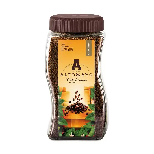 Café Soluble Premium Altomayo Envase 170 gr